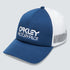 Casquette Oakley Factory Pilot Trucker Hat Bleu Blanc F0S900510