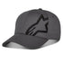 CASQUETTE ALPINESTARS CORP SNAP 2 HAT CHARCOAL BLACK 1211-81009 1810