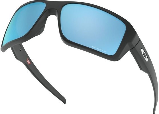 Lunette Oakley Double Edge Matte Black Camo Prizm Deep Water Polarisée