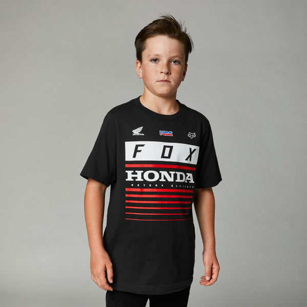 Tee-Shirt Fox Racing Honda Enfant Rouge
