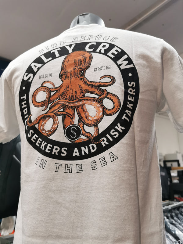 Tee-Shirt Salty Crew Deep Reach Std S/S  Blanc 20035039