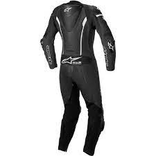 Combinaison Cuir Alpinestars Stella Missile V2 Suit Noir Blanc