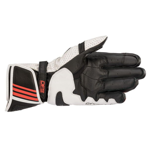 Gants Alpinestars SP-1 V2 Gloves Black White Bright Red