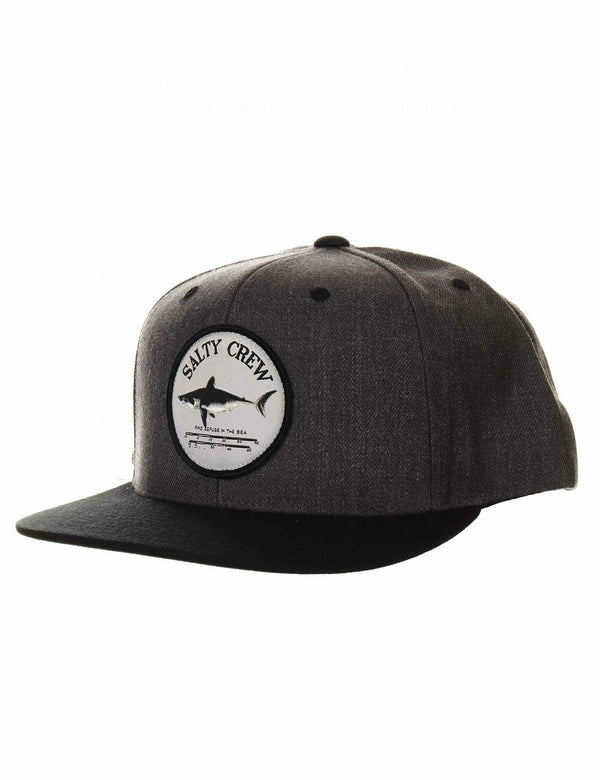 Casquette Salty Crew Bruce 6 Panel Dark Heather Black
