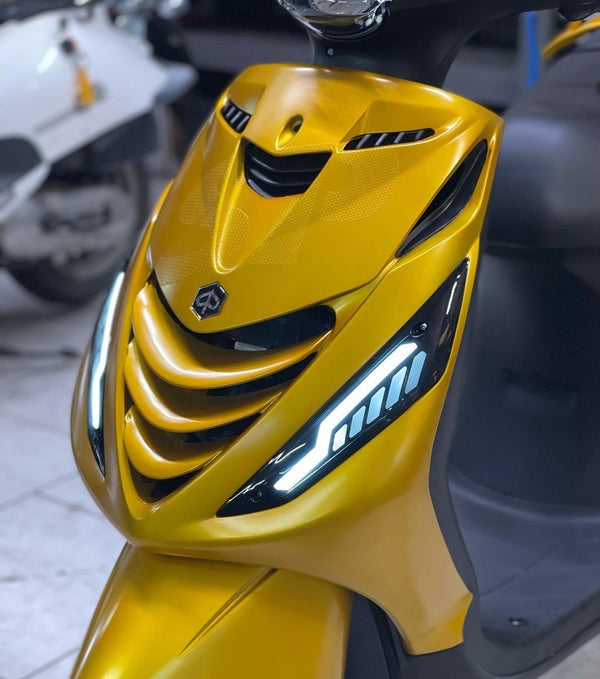 Ensemble Clignotants Avant dynamique style Piaggio zip Sp Fumé