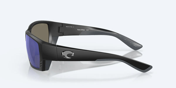 Lunette Costa Sunglasses Tuna Alley 11 Matte Black Blue Mirror Polarisée 580G 06S9009 7756