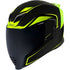 Casque Icon Helmet Airflite Crosslink Noir Jaune Fluo blackf22 casque promo