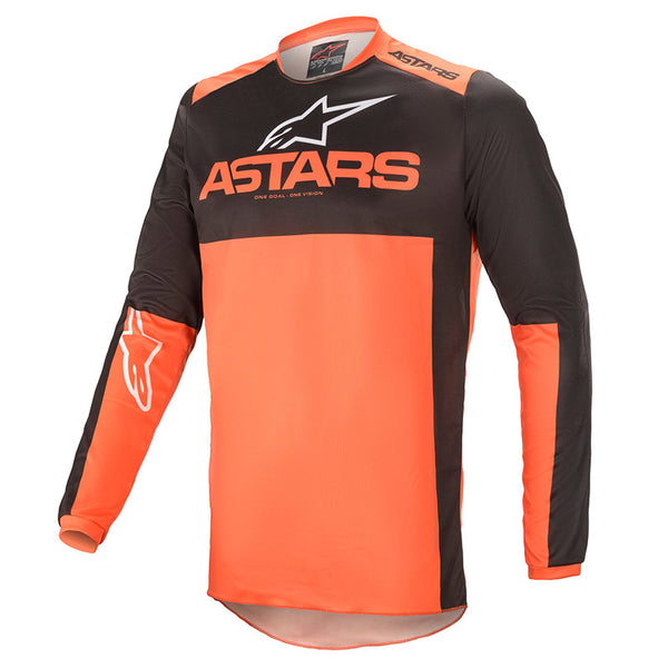 Maillot Alpinestars Fluid Tripple Noir / Orange.