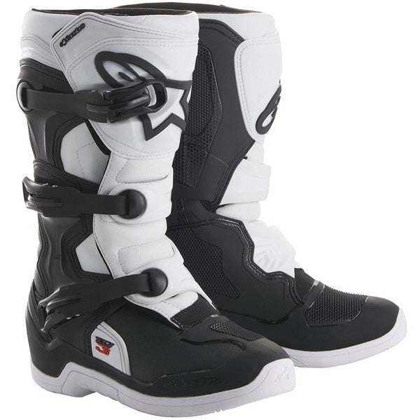 Bottes enfant Alpinestars Tech 3S noir blanc