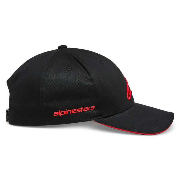 Casquette ALPINESTARS ROSTRUM HAT rouge noir 1232-81000 1030