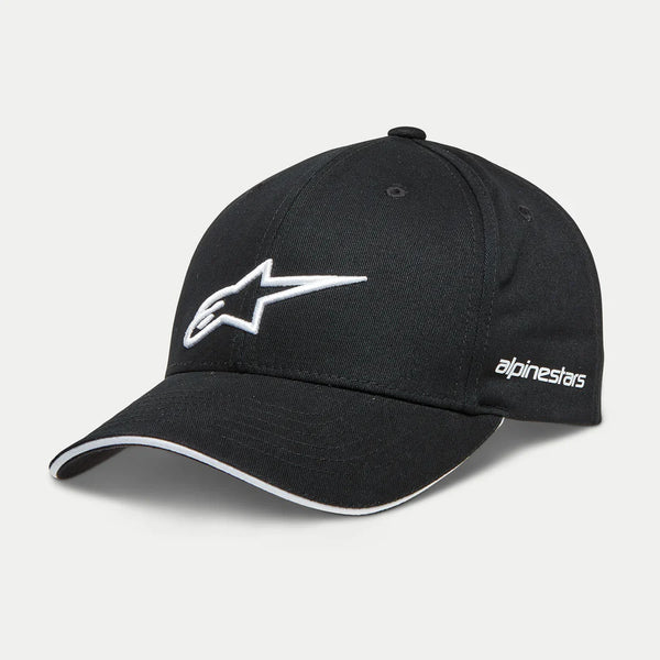 CASQUETTE ALPINESTARS ROSTRUM HAT BLACK WHITE 1232-81000 1020