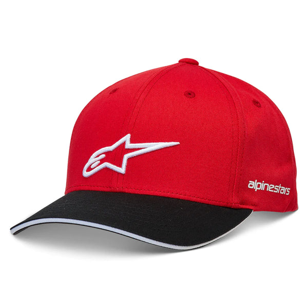 CASQUETTE ALPINESTARS ROSTRUM HAT RED BLACK 1232-81000 3010