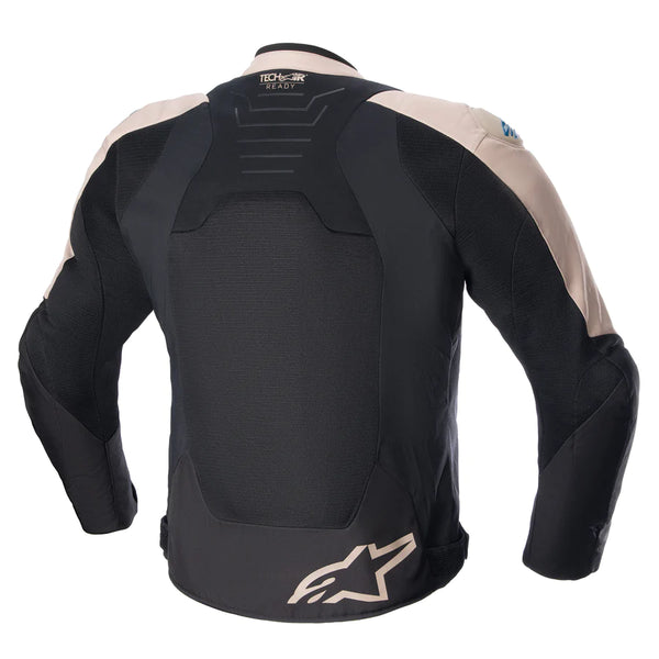 BLOUSON ALPINESTARS SMX AIR JACKET LIGHT BROWN / BLACK / SODALITE BLUE 3306523 8177