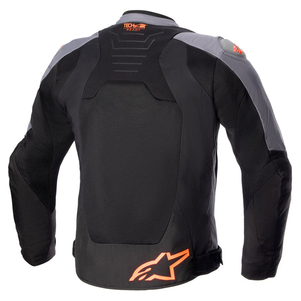 BLOUSON ALPINESTARS SMX AIR JACKET DARK GRAY / BLACK / ORANGE FLUO 3306523 914