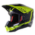 Casque Alpinestars S-M5 Beam Helmet Ece Noir Jaune Fluo
