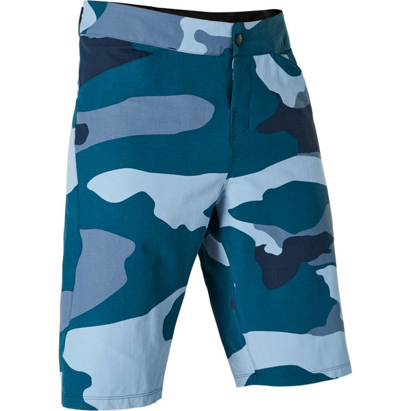 Short Vtt Fox Racing Ranger Bleu Camo