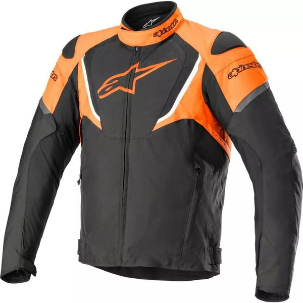 BLOUSON HOMOLOGUE ALPINESTARS T-JAWS V2 WATERPROOF JACKET FLAME ORANGE BLACK 3201020 4021