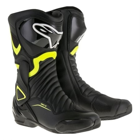 Bottes Alpinestars Smx-6 V2 Noir Jaune Fluo 2223017 155