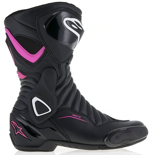 BOTTES ALPINESTARS STELLA SMX-6 V2 BLACK WHITE FUCSHIA 2223117 1032