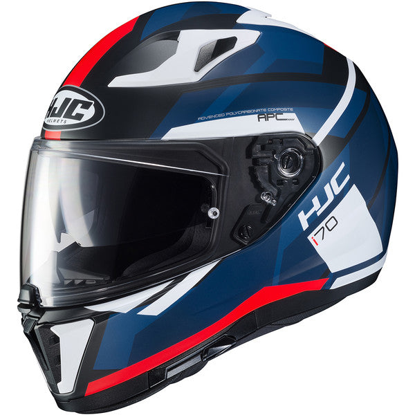 Casque HJC i70 ELIM bleu blanc noir rouge