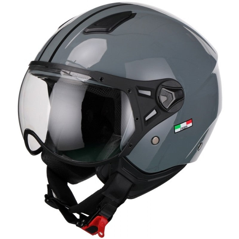 Casque Vito Jet Moda Gris Nardo 1227