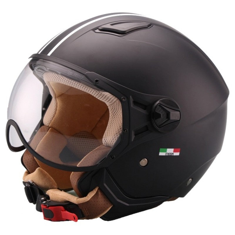 Casque Vito Jet Moda Noir Matte 1223 PROMO DESTOCKAGE