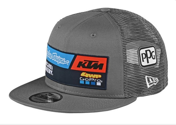 Casquette snapback Ktm Troy Lee Designs grise