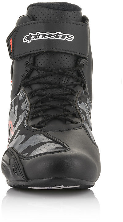Bottes Alpinestars Faster-3 black gray camo red fluo