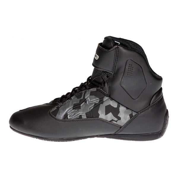 Bottes Alpinestars Faster-3 black gray camo red fluo