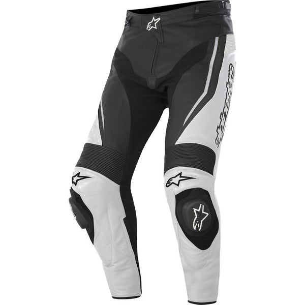 Pantalon Cuir Alpinestars Gp Force Track Pant Noir Blanc