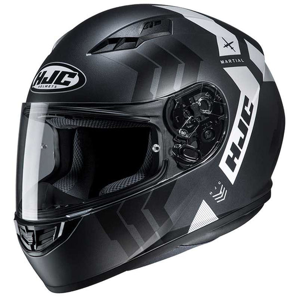 Casque HJC CS-15 MARTIAL MC5SF NOIR BLANC