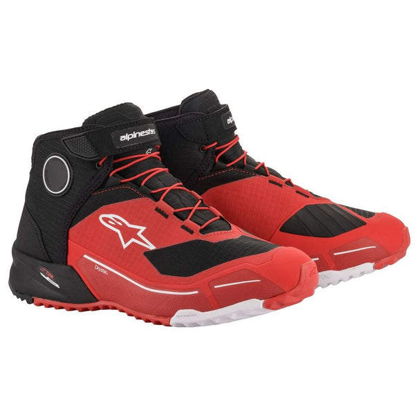 Bottes Alpinestars Cr-X Drystar Riding Shoes Rouge Noir