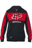 DESTOCKAGE Sweat-Shirt Fox Racing Honda Zip Fleece Noir Rouge