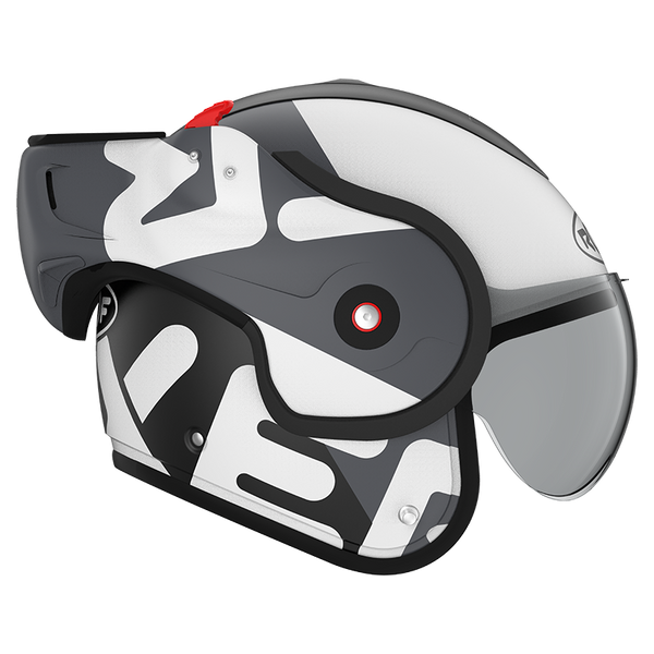 Casque Roof RO9 Boxxer Flag Noir-Blanc Matte 01273058