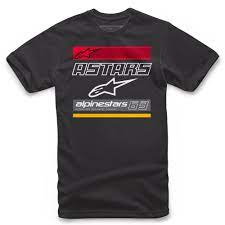 Tee-Shirt Alpinestars Quattro Noir