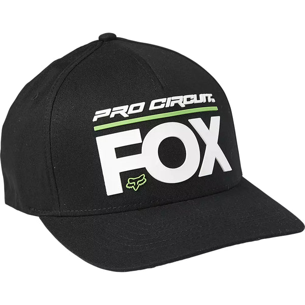 Casquette Fox Racing Pro Circuit Flexfit Hat Noir 28339-001