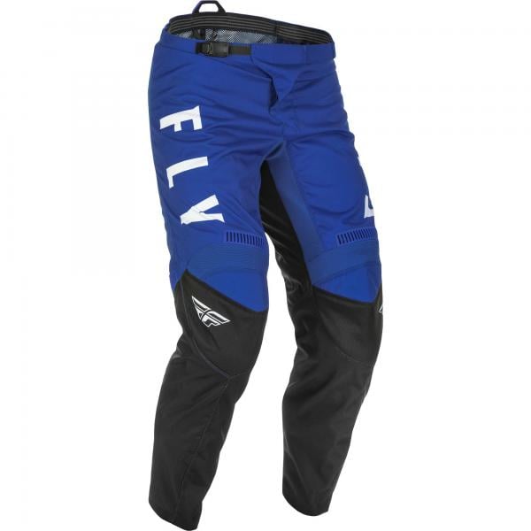 PANTALON CROSS ENFANT FLY RACING F-16 BLEU/GRIS/NOIR 375-93118
