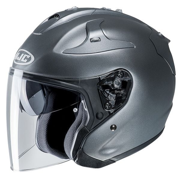 Casque jet HJC FG JET Titanium mat 14119508