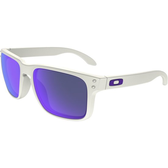 Lunette Oakley Holbrook matte white violet iridium