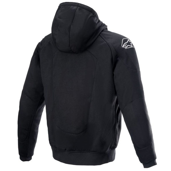 Blouson homologué Alpinestars Chrome Ignition Hoodie Noir Rouge 4200822 1030