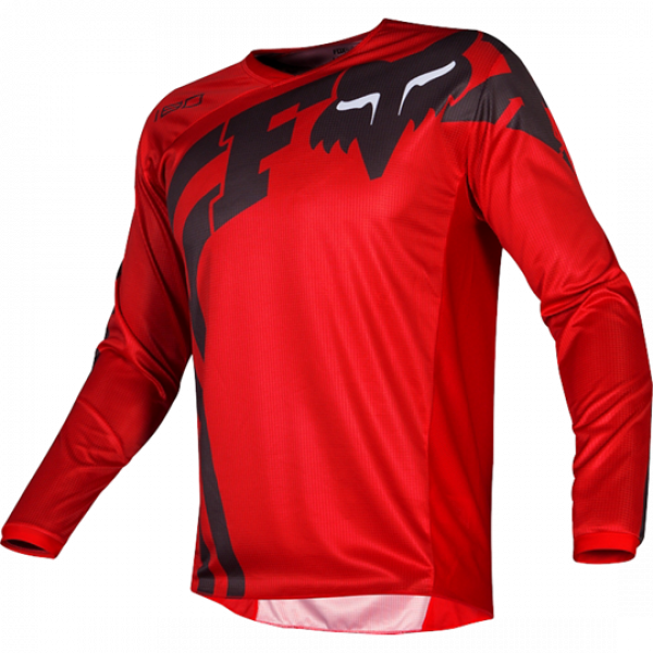 Maillot Cross Fox 180 Cota Jersey Rouge