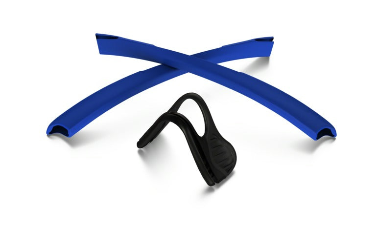 Gomme et cache-nez bleu Mframe 2