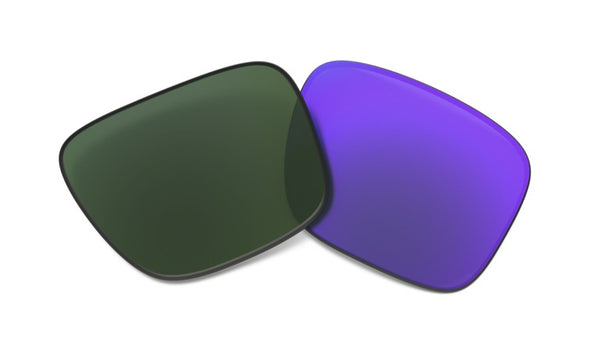 Vitres remplacement Oakley Holbrook Kit Violet iridium Polarisée 42-077