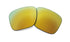 Vitres de remplacement oakley holbrook 24k iridium 43-350