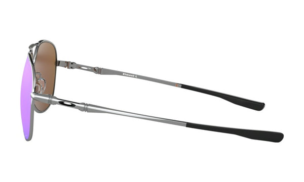 Lunette Oakley Elmont polished chrome Prizm sapphire