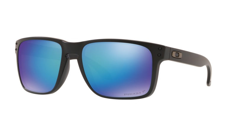 Lunette Oakley Holbrook XL matte black Prizm sapphire polarisée