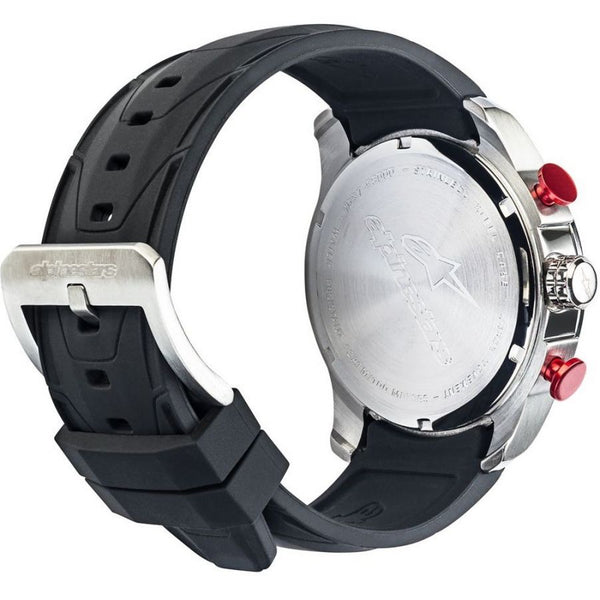 MONTRE ALPINESTARS TECH WATCH 3H BLACK SILICON STRAP BLACK BLACK 1037-9600 1900