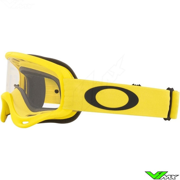 Masque Oakley O Frame Mx Moto Jaune W/ Clear
