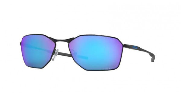 Lunette Oakley Savitar Satin Black Prizm Sapphire Polarisée