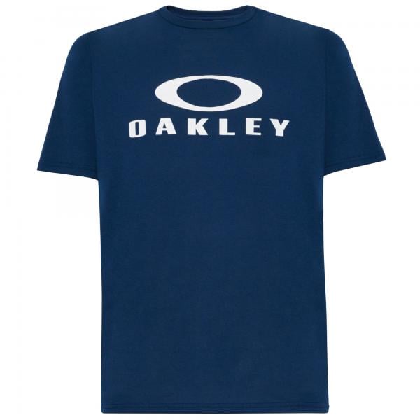 Tee-Shirt Oakley O Bark 2.0 Bleu Blanc